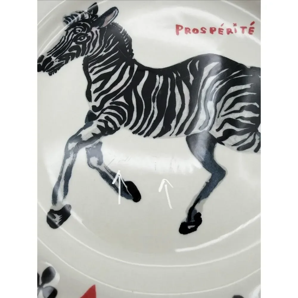 Anthropologie Nathalie Lete 10” Dinner Plate 